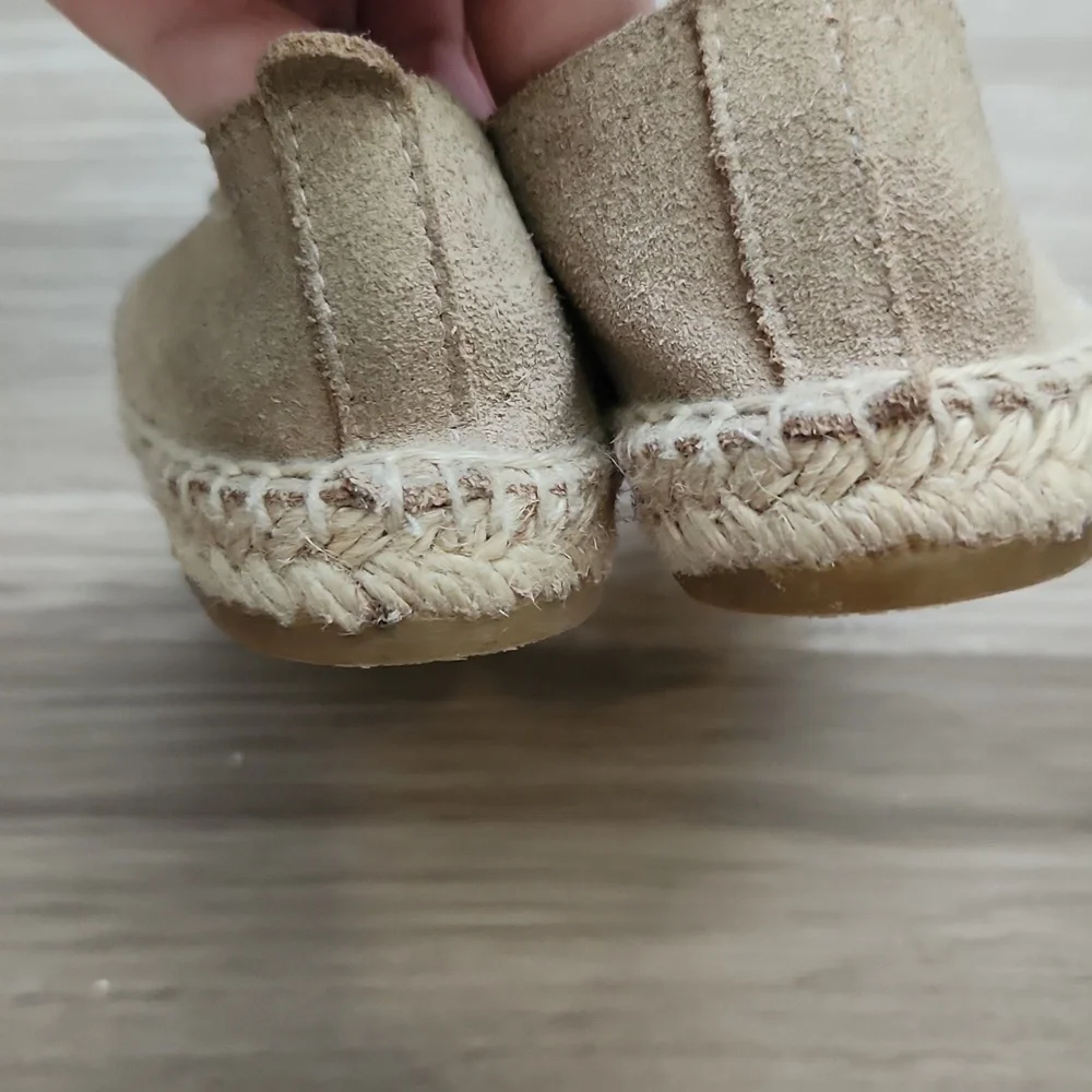 Kids MANGO Tan Suede Shoes